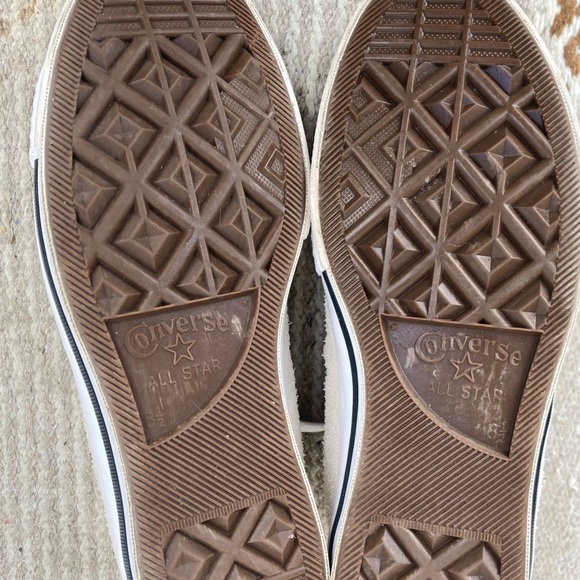 Men's Rare Converse One Star Pro Beige Vintage Shoes (8.5 US) - Picture 4 of 7